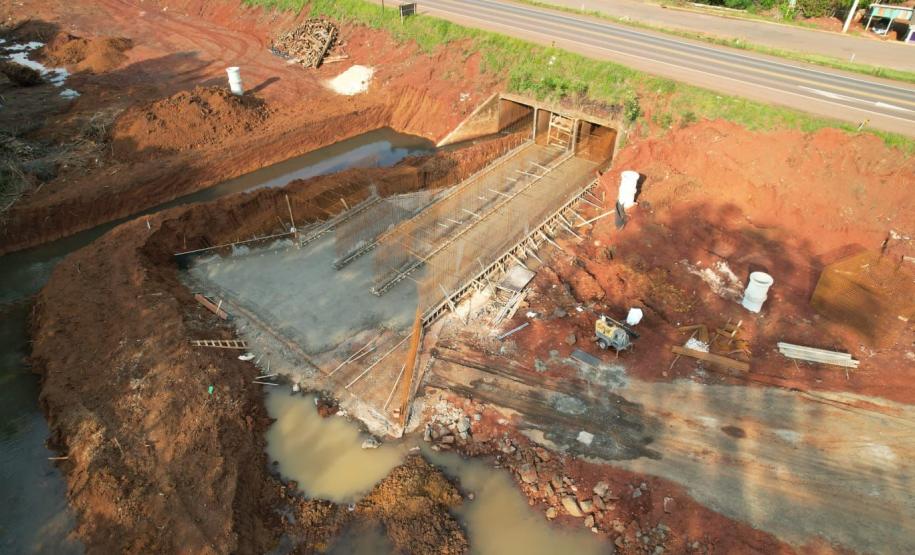PRC-466 duplicação em concreto entre Pitanga e Turvo