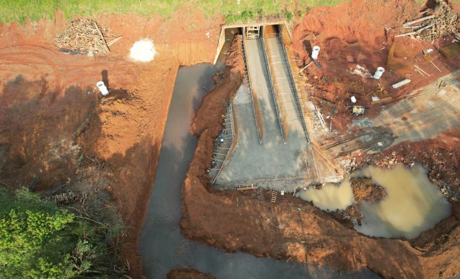 PRC-466 duplicação em concreto entre Pitanga e Turvo