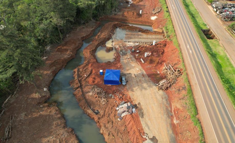 PRC-466 duplicação em concreto entre Pitanga e Turvo