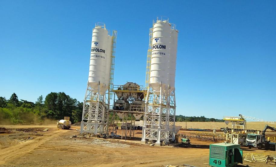 PRC-466 duplicação em concreto entre Pitanga e Turvo