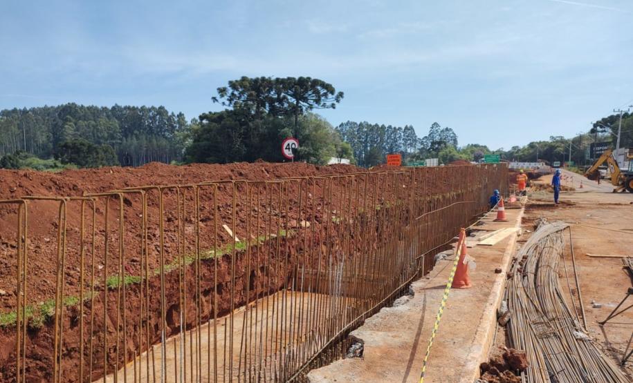 PRC-466 duplicação em concreto entre Pitanga e Turvo