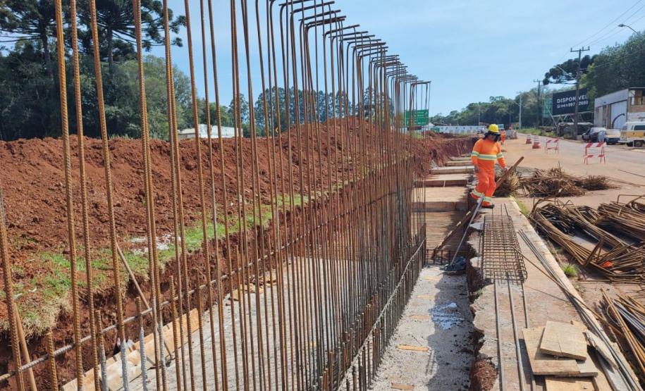 PRC-466 duplicação em concreto entre Pitanga e Turvo