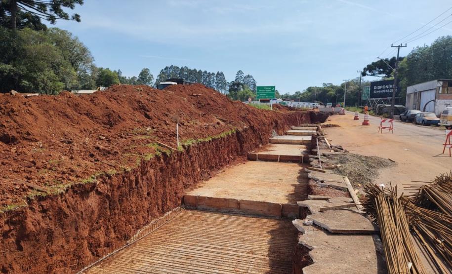 PRC-466 duplicação em concreto entre Pitanga e Turvo