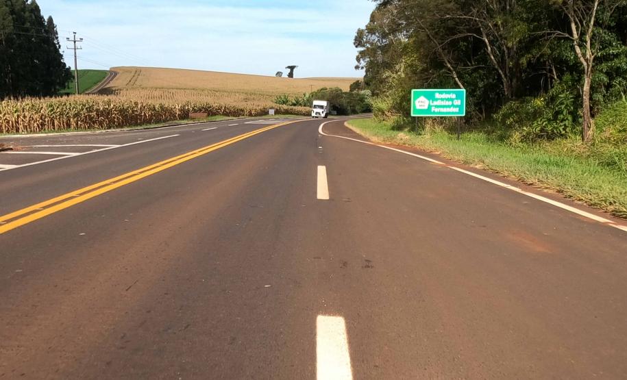 PRC-466 entre Porto Ubá e acesso a Furnas