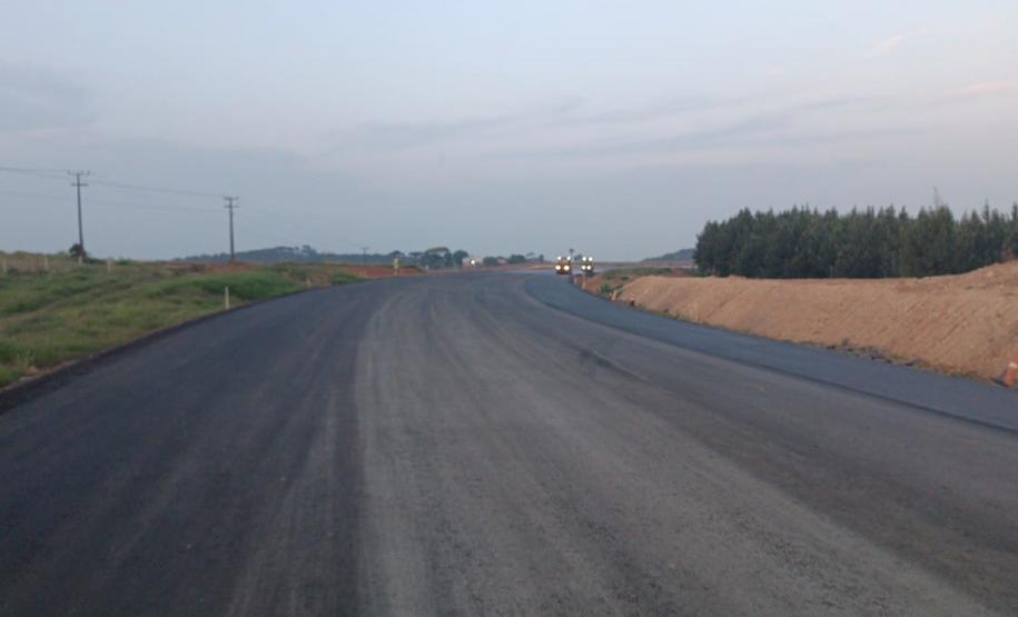 PR-160 entre Imbaú e Reserva - obra inacabada