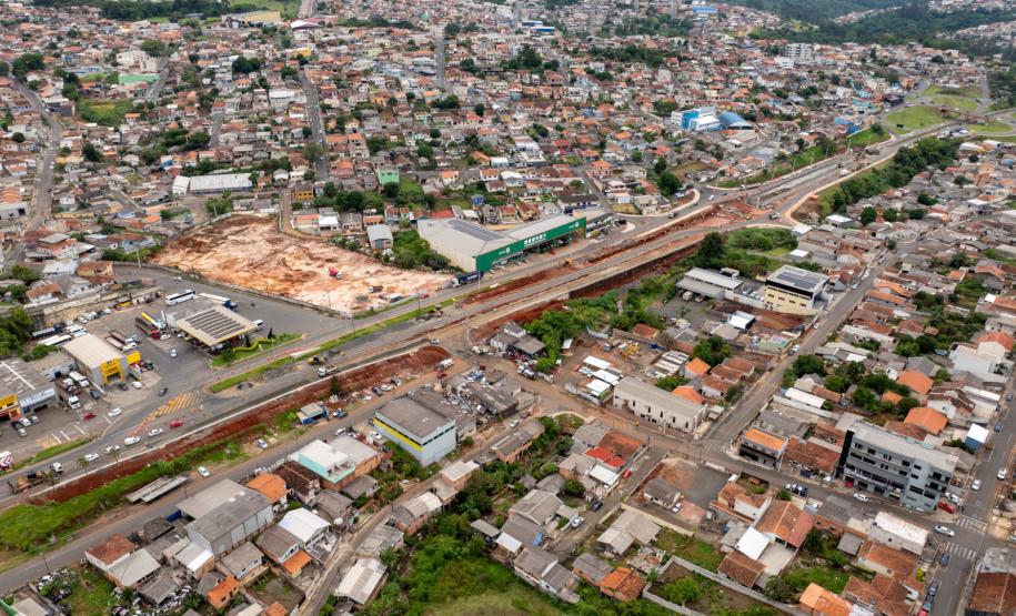 PR-160 trincheira em Telêmaco Borba