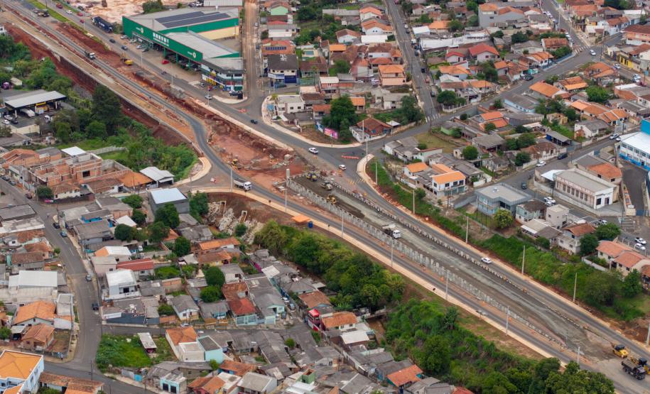 PR-160 trincheira em Telêmaco Borba