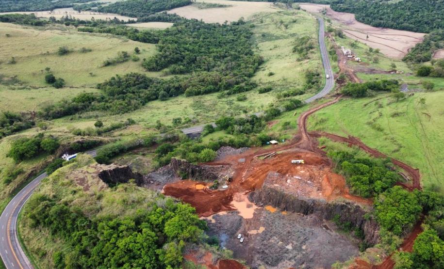 PR-445 entre Lerroville e Irerê