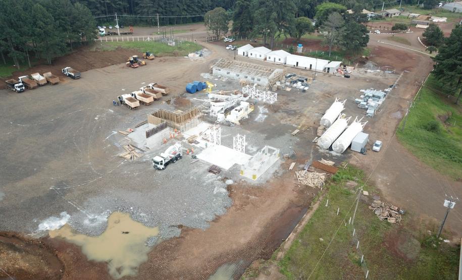 PRC-466 entre Turvo e Palmeirinha - obras de duplicação