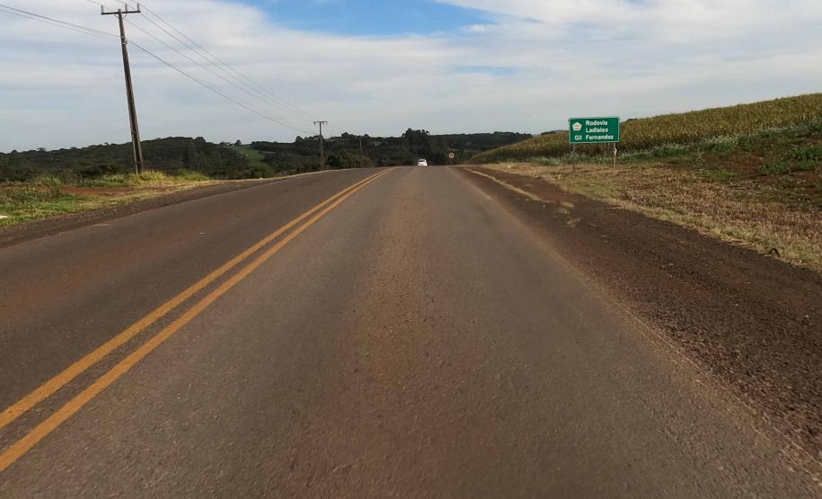 PRC-466 entre Manoel Ribas e Pitanga