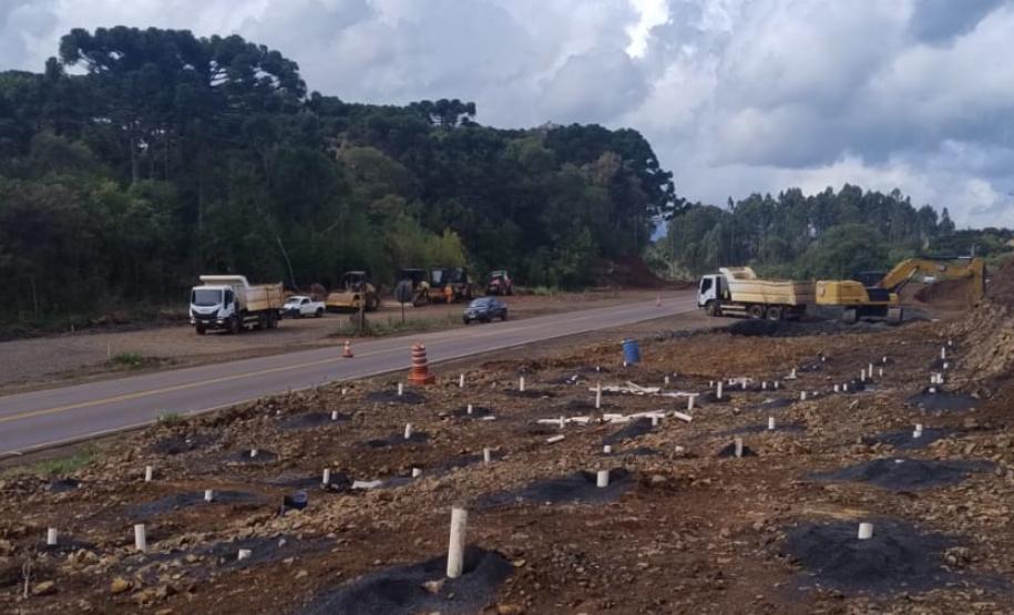 PRC-466 entre Turvo e Palmeirinha