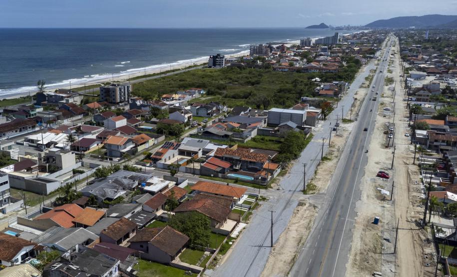 Duplicação da PR-412 entre Matinhos e Praia de Leste