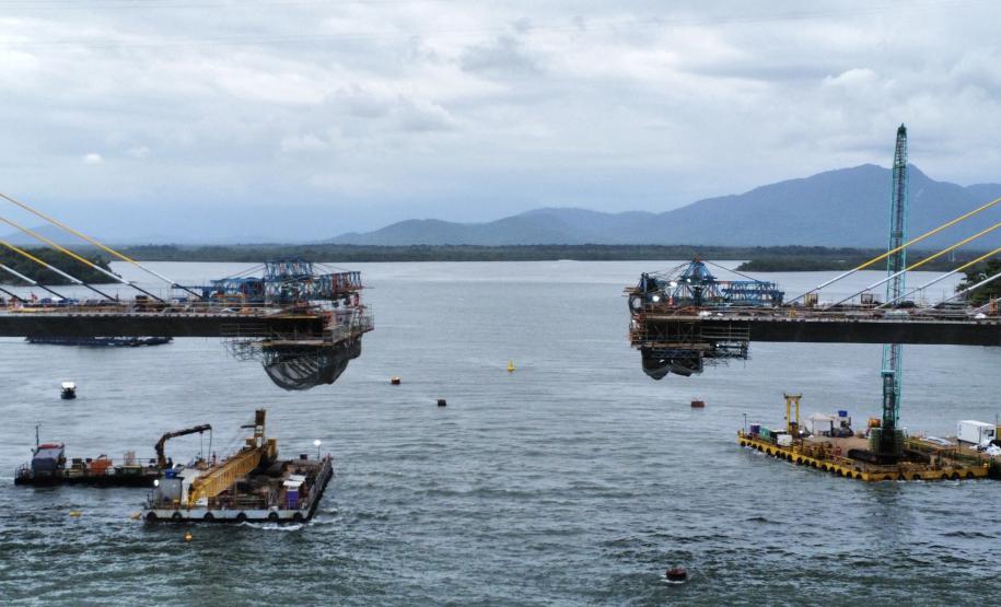 Duplicação da Ponte de Guaratuba chega a 85%