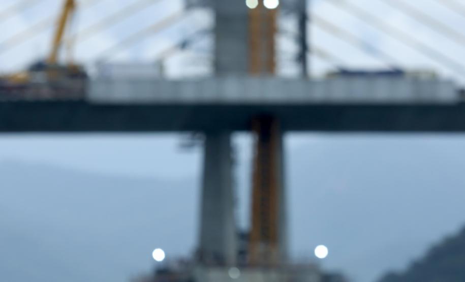 Duplicação da Ponte de Guaratuba chega a 85%