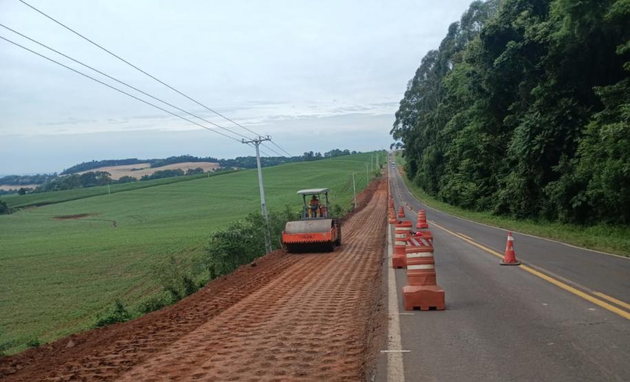 Restauração da PR-180 entre Francisco Beltrão e Dois Vizinhos