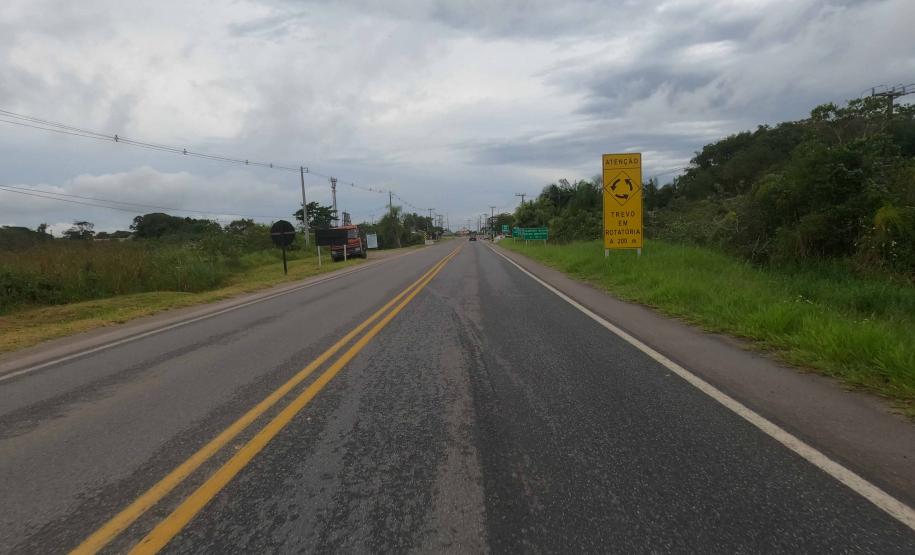 PR-412 entre Santa Catarina e Guaratuba