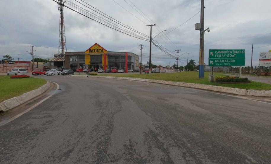 PR-412 entre Santa Catarina e Guaratuba