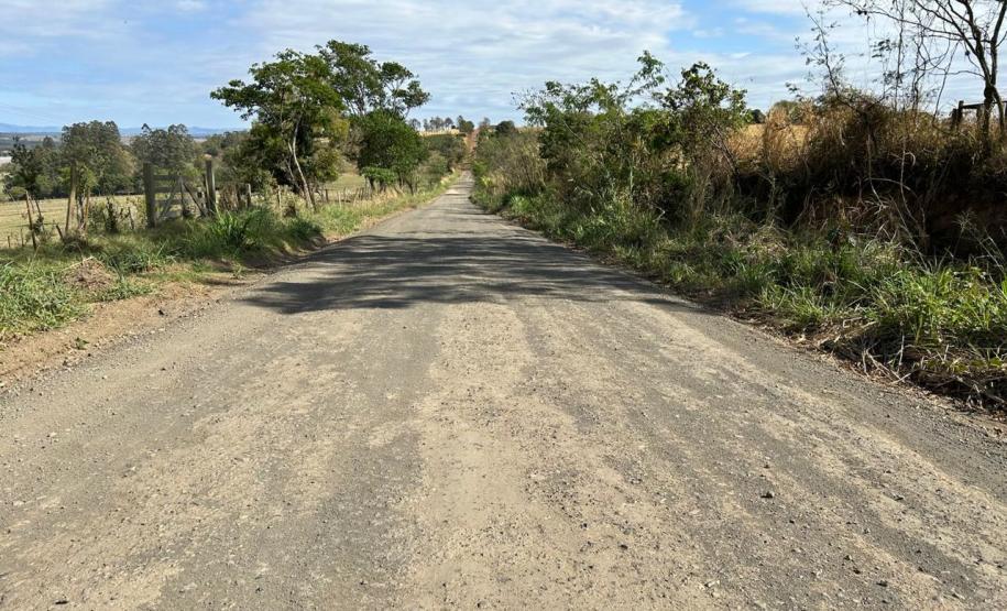 PR-436 em Ibaiti, trecho que será pavimentado