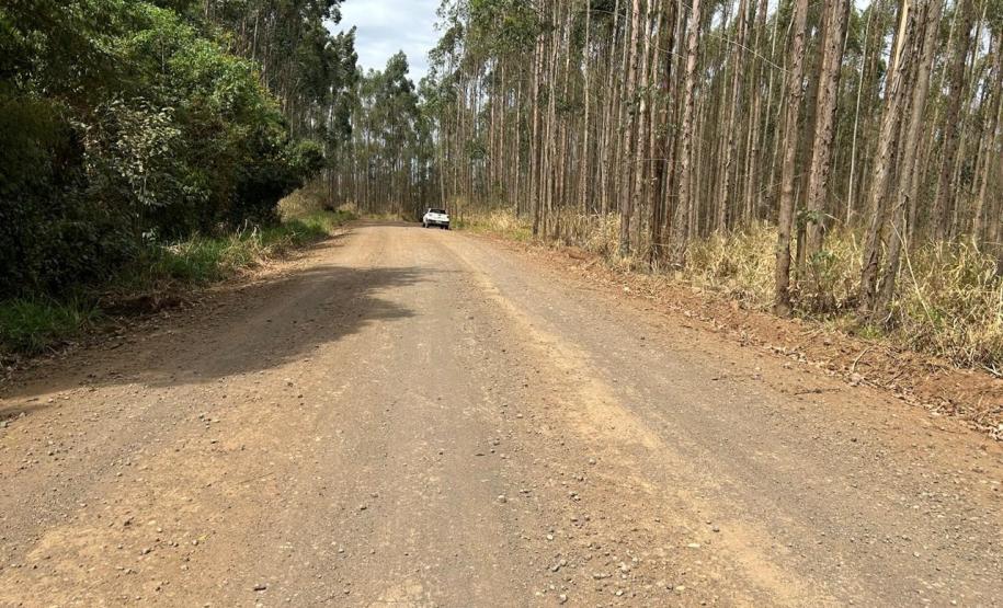 PR-436 em Ibaiti, trecho que será pavimentado