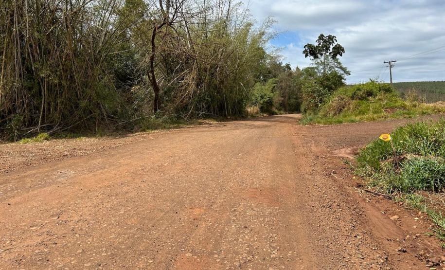 PR-436 em Ibaiti, trecho que será pavimentado