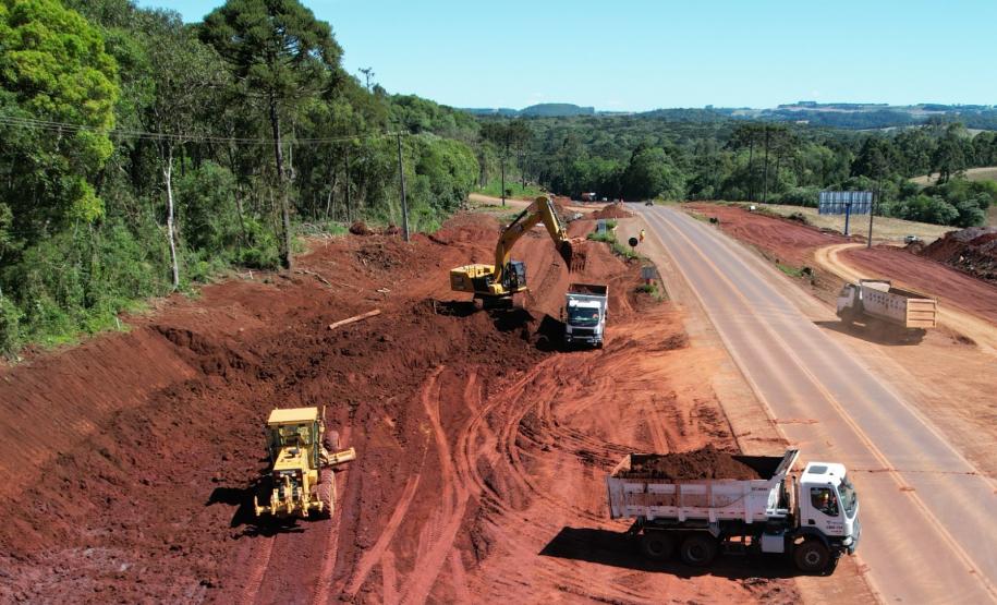 PRC-466 duplicação entre Pitanga e Turvo