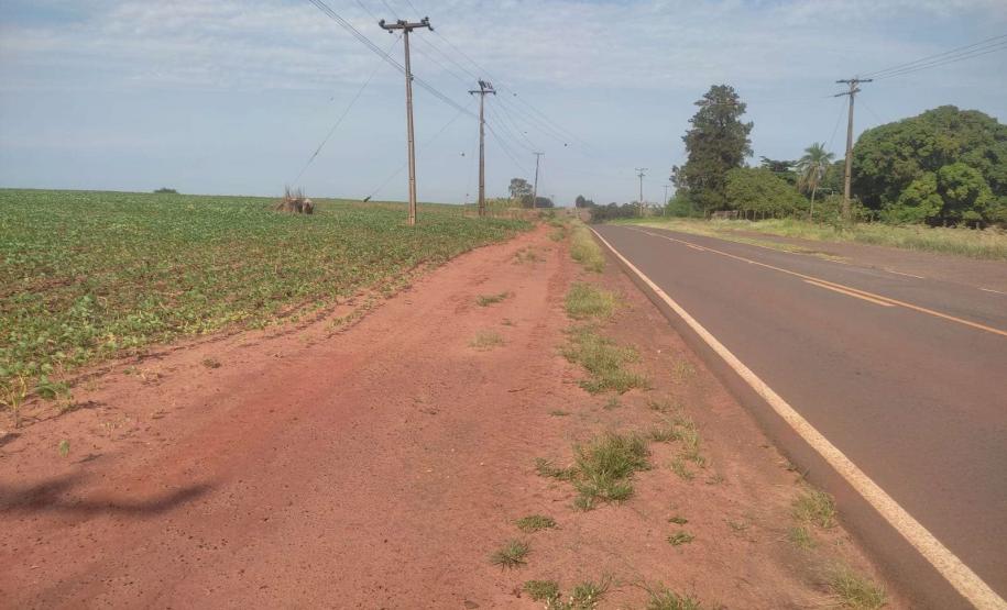 Nova pista de caminhada em Floraí