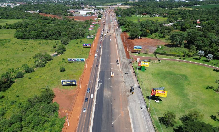 Duplicação da BR-469 chega a 78%
