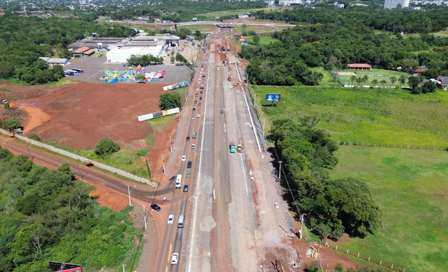 Duplicação da BR-469 chega a 78%