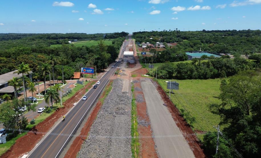 Duplicação da BR-469 chega a 78%