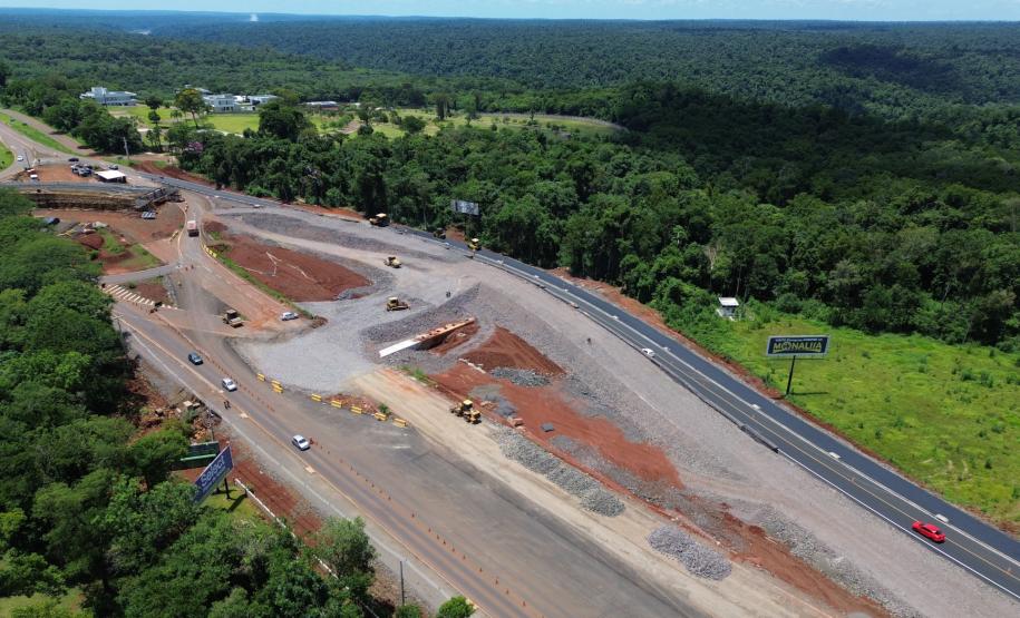 Duplicação da BR-469 chega a 78%