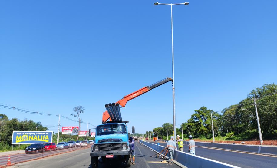 Duplicação da BR-469 chega a 78%