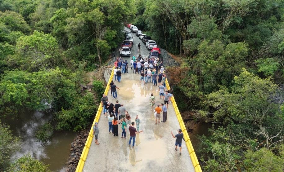 Ponte sobre o Rio São João em Prudentópolis