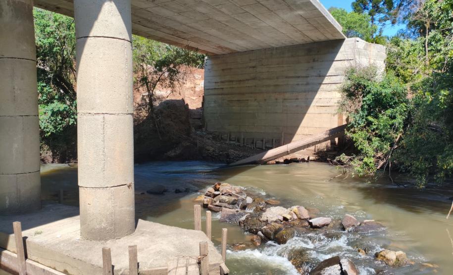 Ponte sobre o Rio São João em Prudentópolis