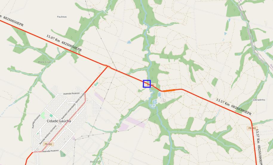 PR-082 recuperação de aterro em Cidade Gaúcha