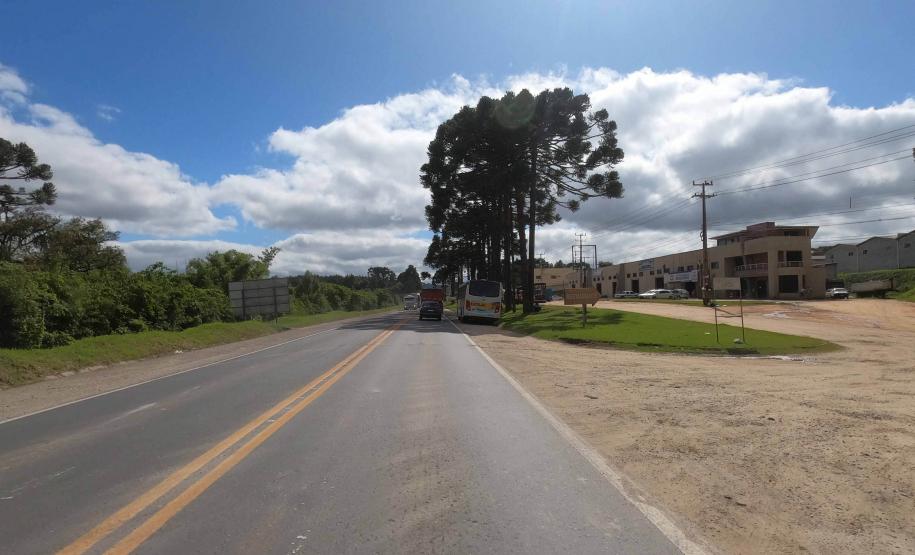 Rodovia dos Minérios em Almirante Tamandaré