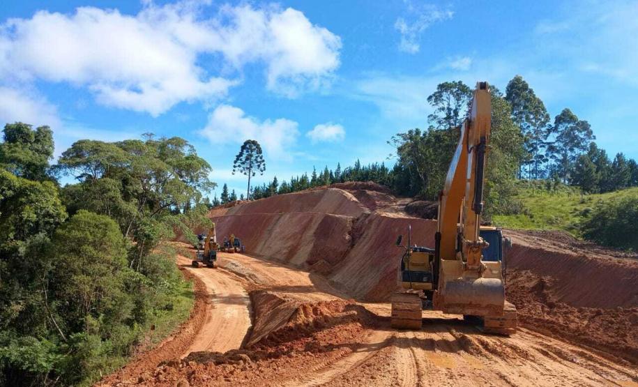 PR-092 pavimentação em Doutor Ulysses