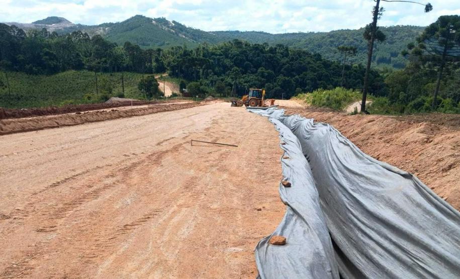 PR-092 pavimentação em Doutor Ulysses