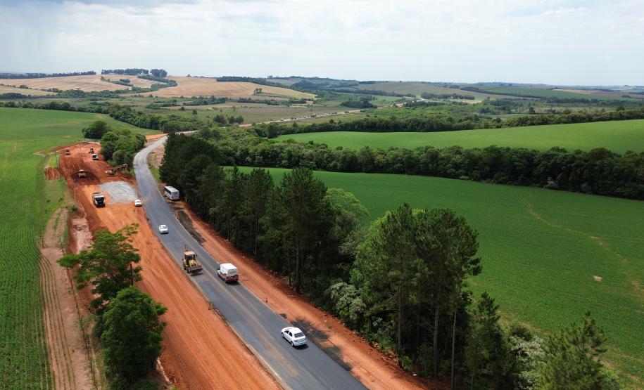 PR-151 restauração e ampliação em concreto entre Ponta Grossa e Palmeira