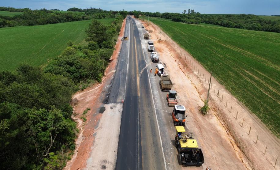 PR-151 restauração e ampliação em concreto entre Ponta Grossa e Palmeira