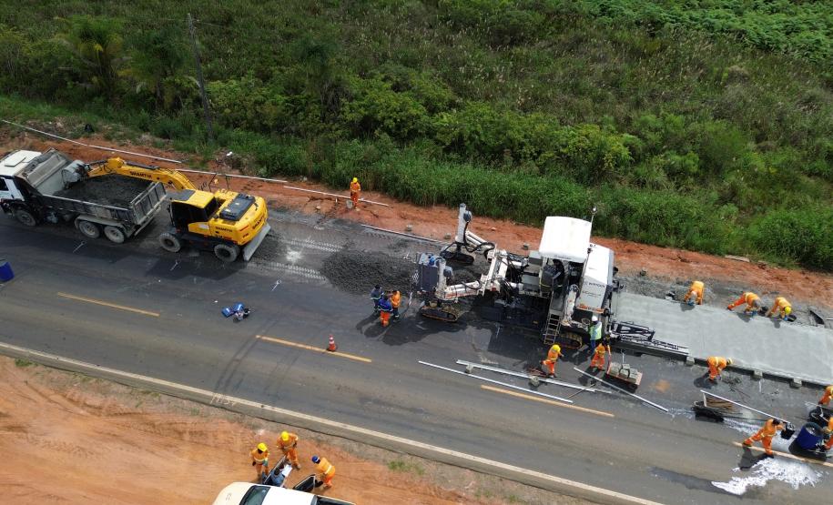 PR-151 restauração e ampliação em concreto entre Ponta Grossa e Palmeira