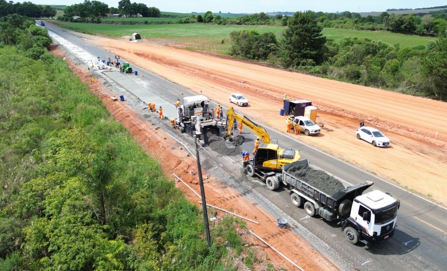 PR-151 restauração e ampliação em concreto entre Ponta Grossa e Palmeira