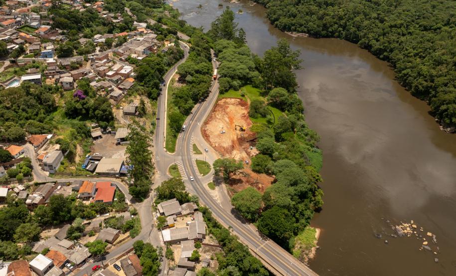 PR-160 viaduto Max Staudacher em Telêmaco Borba