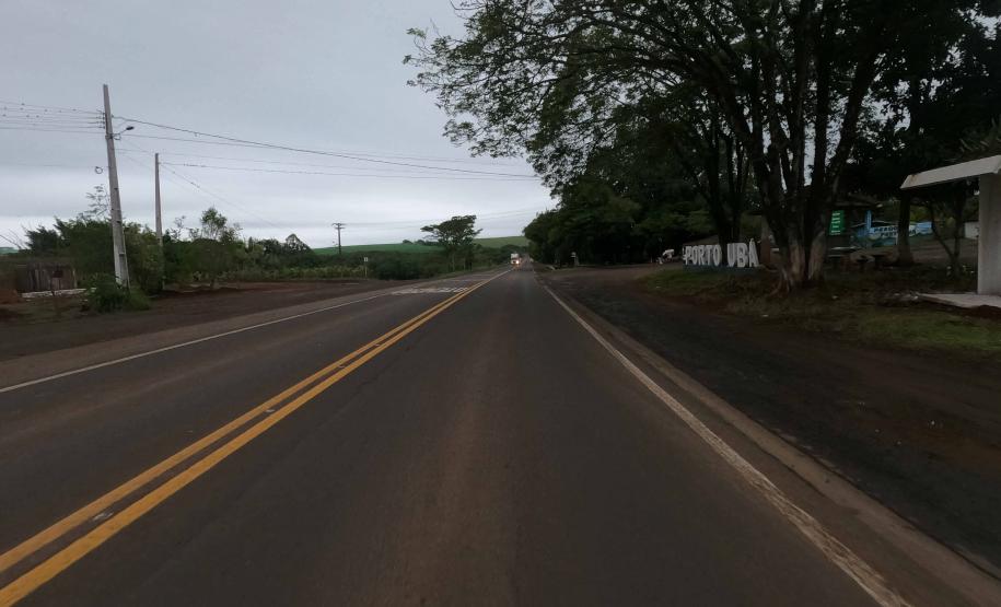 PRC-466 entre Porto Ubá (Lidianópolis) e acesso a Furnas (Manoel Ribas)