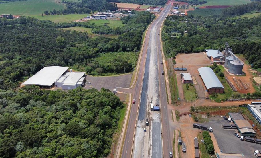 Duplicação da PRC-466 entre Pitanga e Turvo