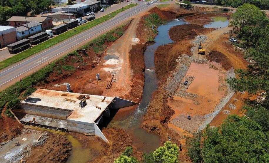 Duplicação da PRC-466 entre Pitanga e Turvo - galeria tripla de concreto