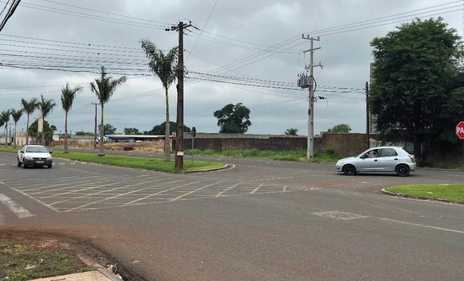 Trevo da BR-369 com a Rua Esperança em Cambé