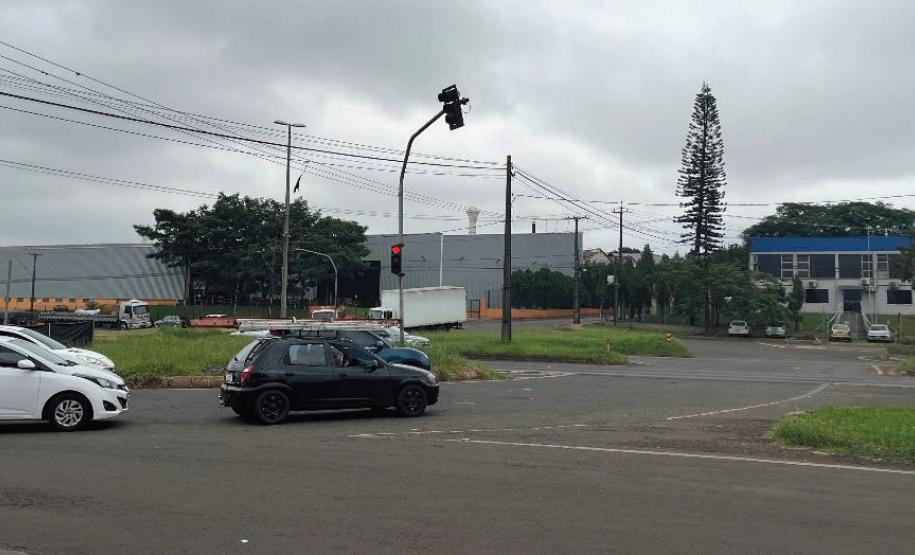 Trevo da BR-369 com a Rua Esperança em Cambé