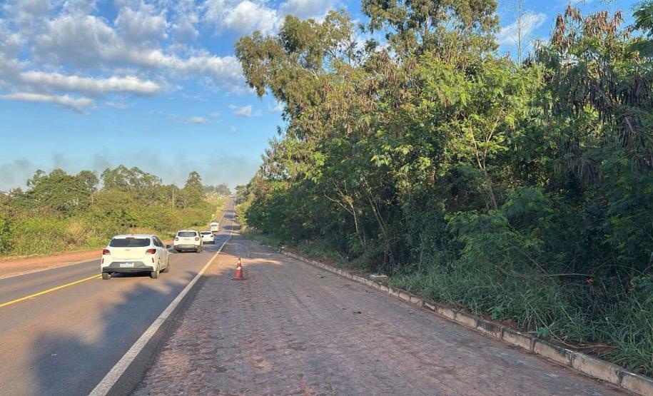 Iluminação rodoviária na PRC-272