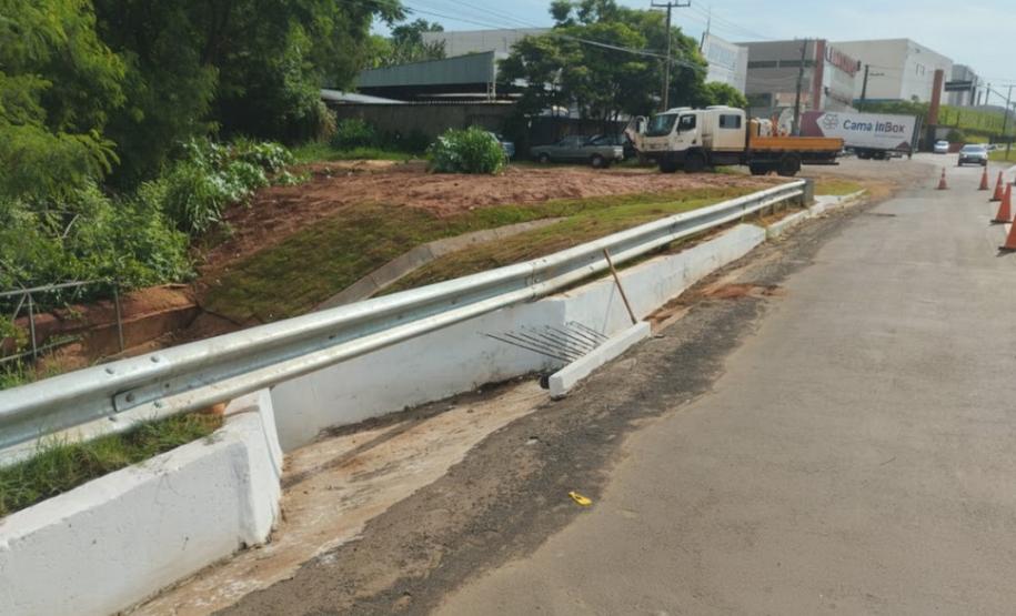 Obra emergencial na PR-323 em Umuarama concluída