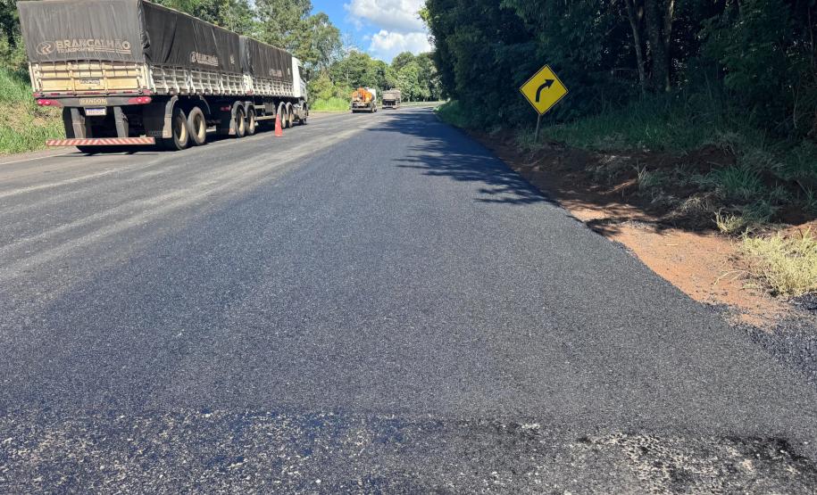 PR-460 entre Nova Tebas e Pitanga